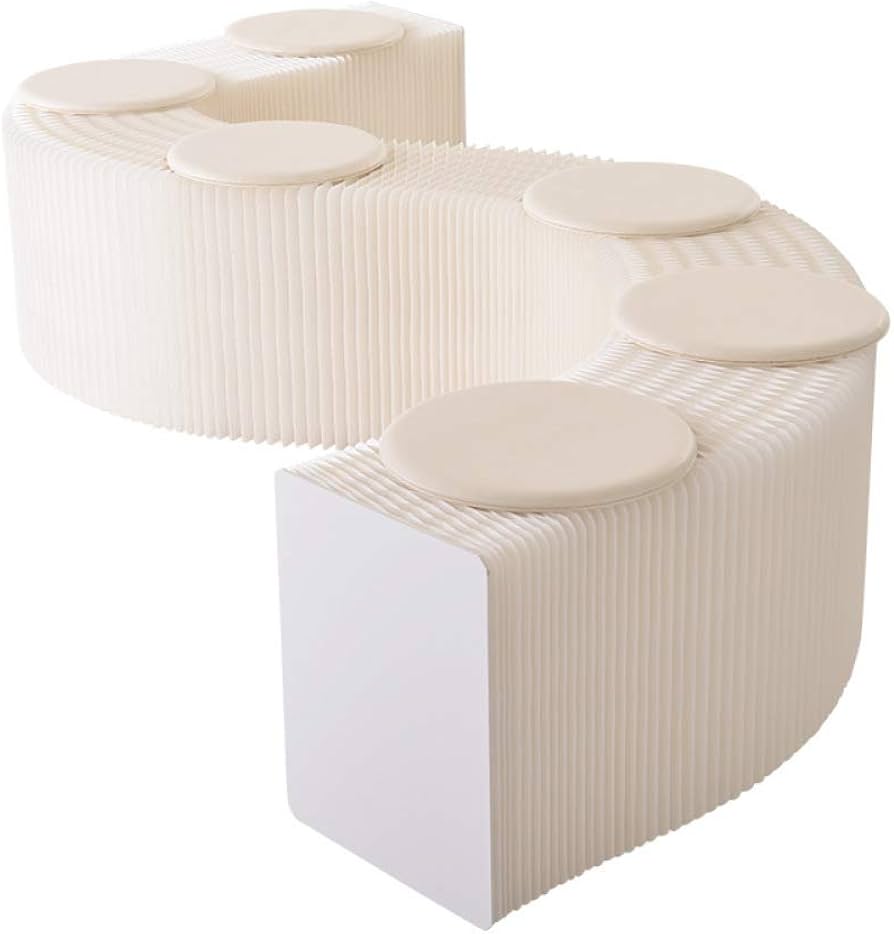 ihpaper アコーディオン折り畳み式ペーパースツールソファチェア ihpaper アコーディオン折り畳み式ペーパースツールソファチェア