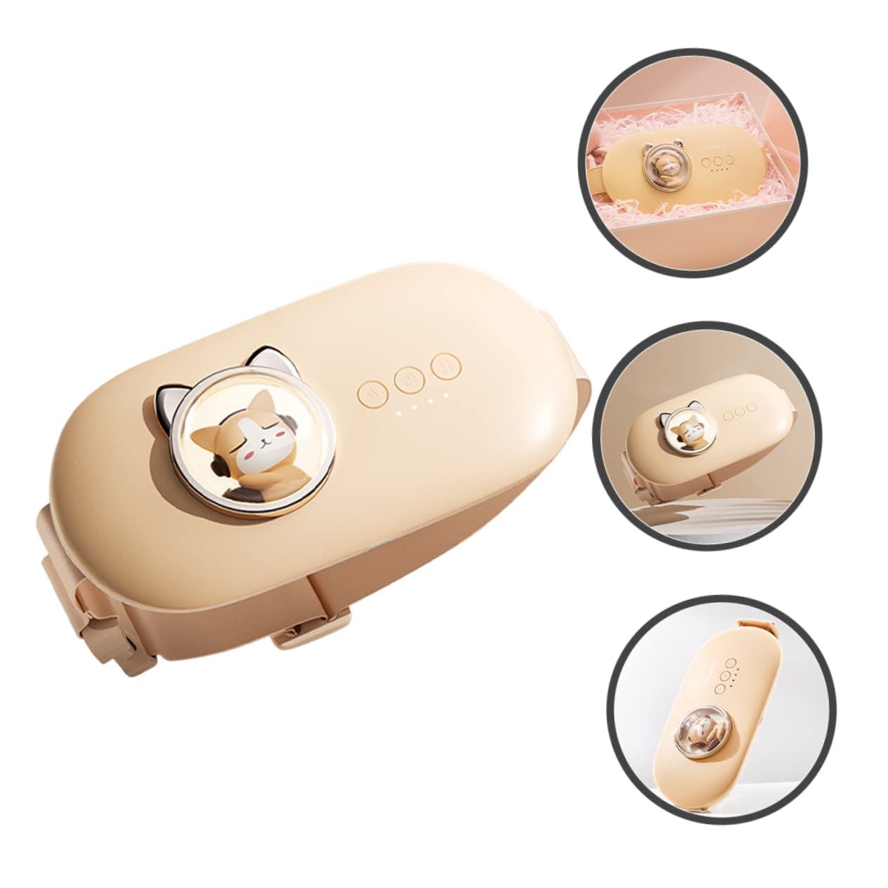 Didiseaon Cordless Heating Pad for Women Menstrual Heating Pad Compact Portable for Back