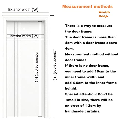 Cortina térmica magnética transparente contra el viento para puertas de patio y balcones 6