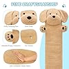 Muiteiur 43.3 Inch Long Dog Plush Pillow, Golden Retriever Dog Stuffed Animal with Big Ears, Soft Hugging Body Pillow, Gift for Kids, Girlfriend #3