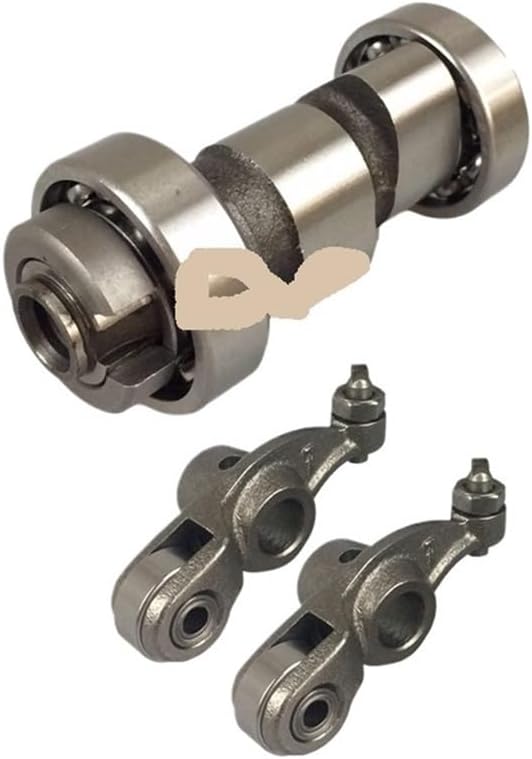Motorcycle Racing Camshaft Silent Rocker Arm Assembly Fit for YBR125 YB125Z XTZ125(Camshaft and Silent)