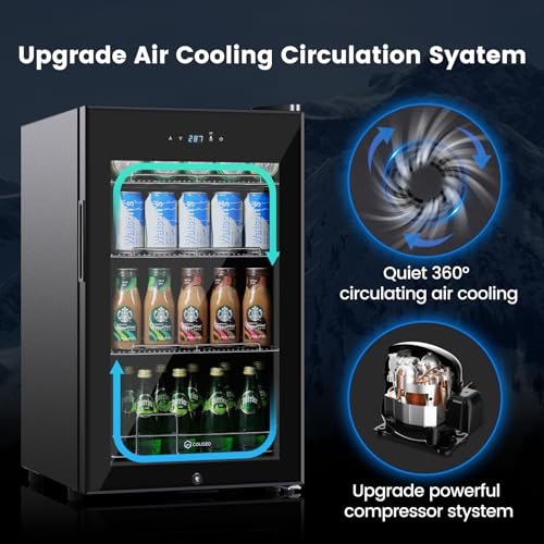 Colozo COW24S1 17 Inch Freestanding Beverage Refrigerator Cooler thumb #4