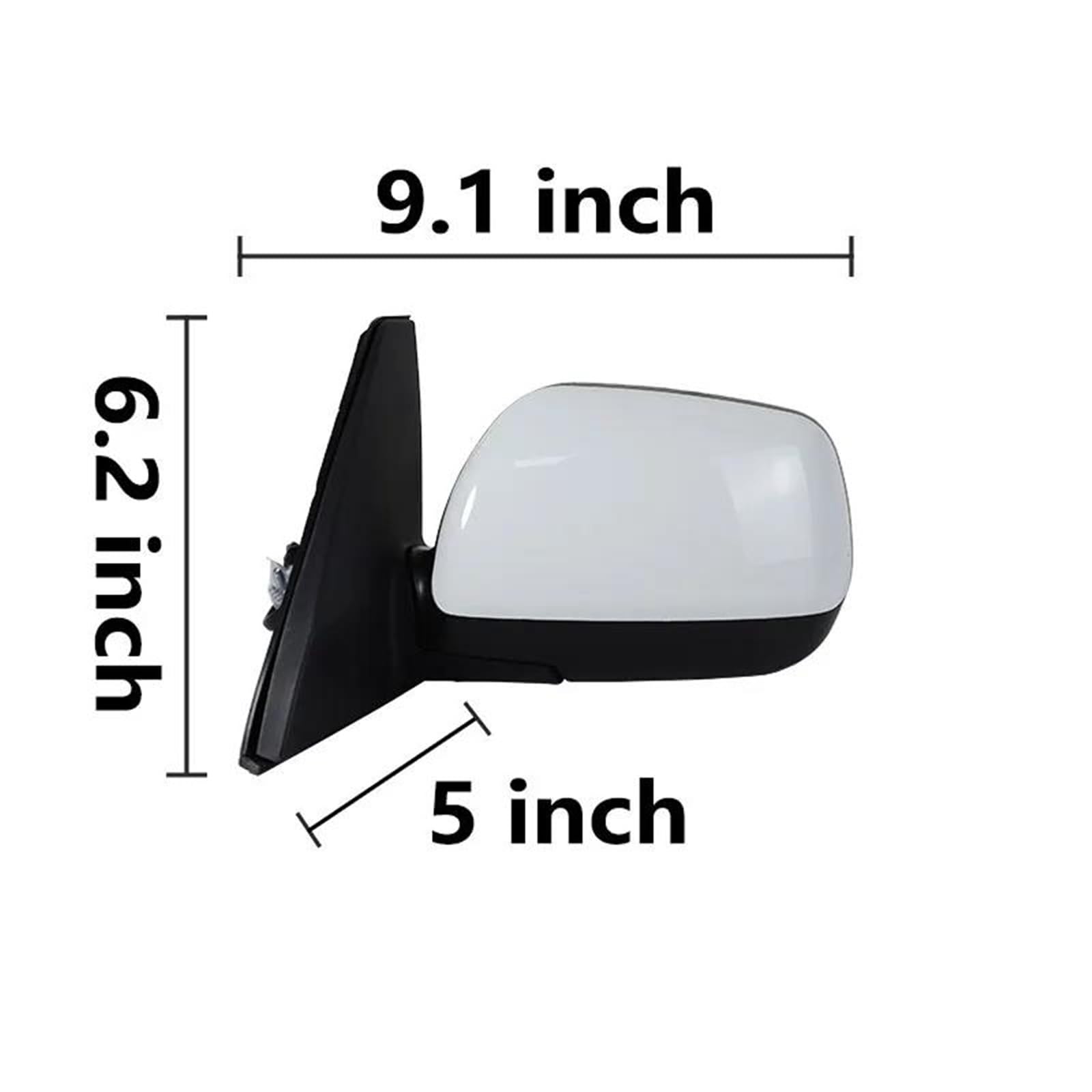 Ensemble De Rétroviseur Rétroviseur Extérieur Complet Pour Voiture Pour Toyota Pour RAV4 Pour RAV 4 2000 2001 2002 2003 2004 3 Broches De Porte Complet Extérieur Retroviseur