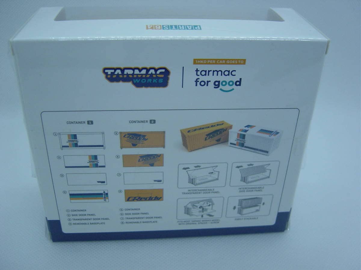 Amazon | TARMAC WORKS 1/64 TRUST GReddy CONTAINERS コンテナ T64C
