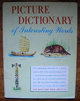 Paperback Picture Dictionary of Interesting Words. Book