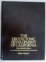 Geotectonic Development of California (Rubey) 0133539385 Book Cover