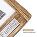 DLQuarts 5x7 Picture Photo Frame [We Are Family] Theme, Horizontal, 5x7 without Mat and 3.5x5 with Mat, Carbonized Black