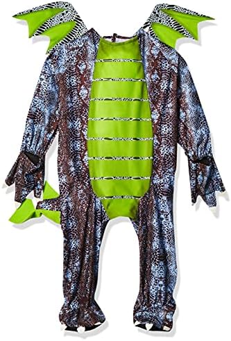 California Costumes baby boys Darling Dragon Infant Costume, Blue/Lime, 12MO-18MO US