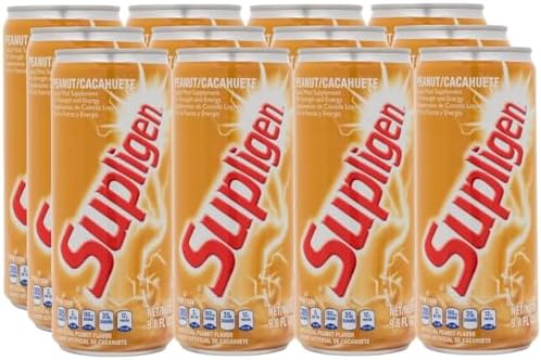 Supligen Peanut Liquid Meal Supplement Drink, 290ml (Pack of 12)