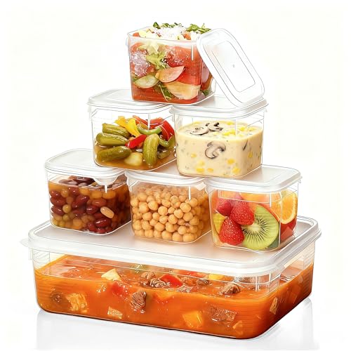 10 Best Nesting Food Containers That Save Space in Your Kitchen 8 7-in-1 Nesting Soup Containers with Lids Set