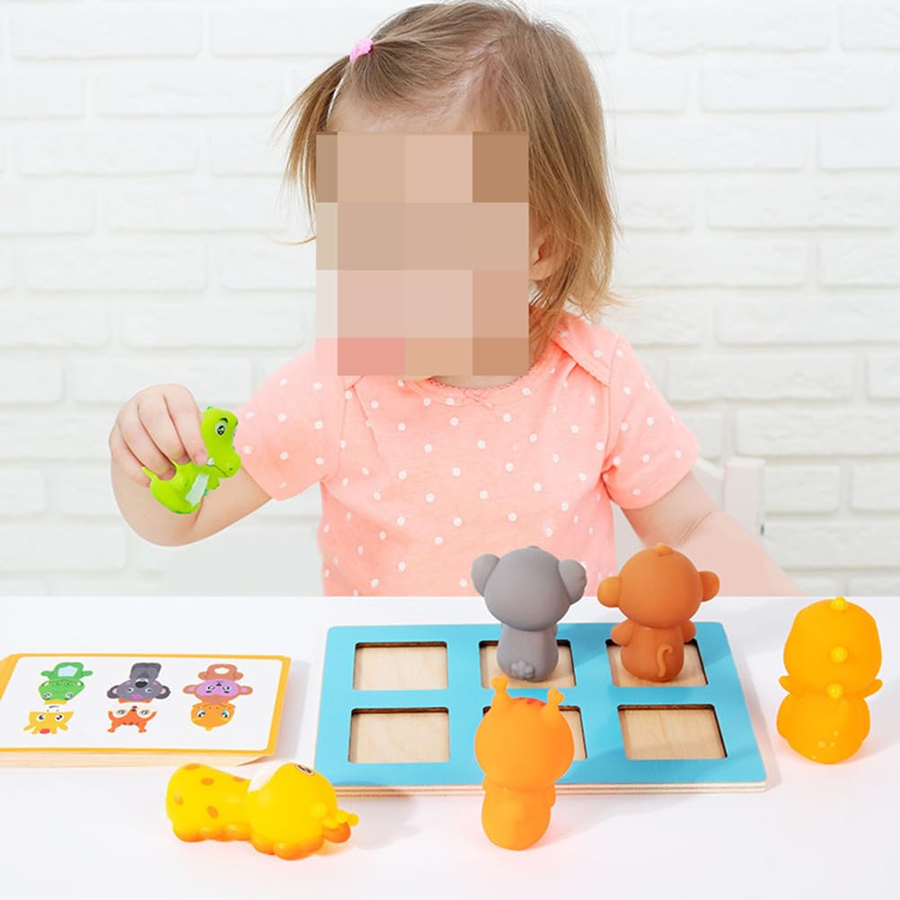 Gioco di Abbinamento per la trasposizione degli Animali, Giocattolo educativo per la classificazione delle Prime cognizioni