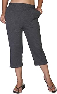 Clifton Women's Solid Capri - Charcoal Melange