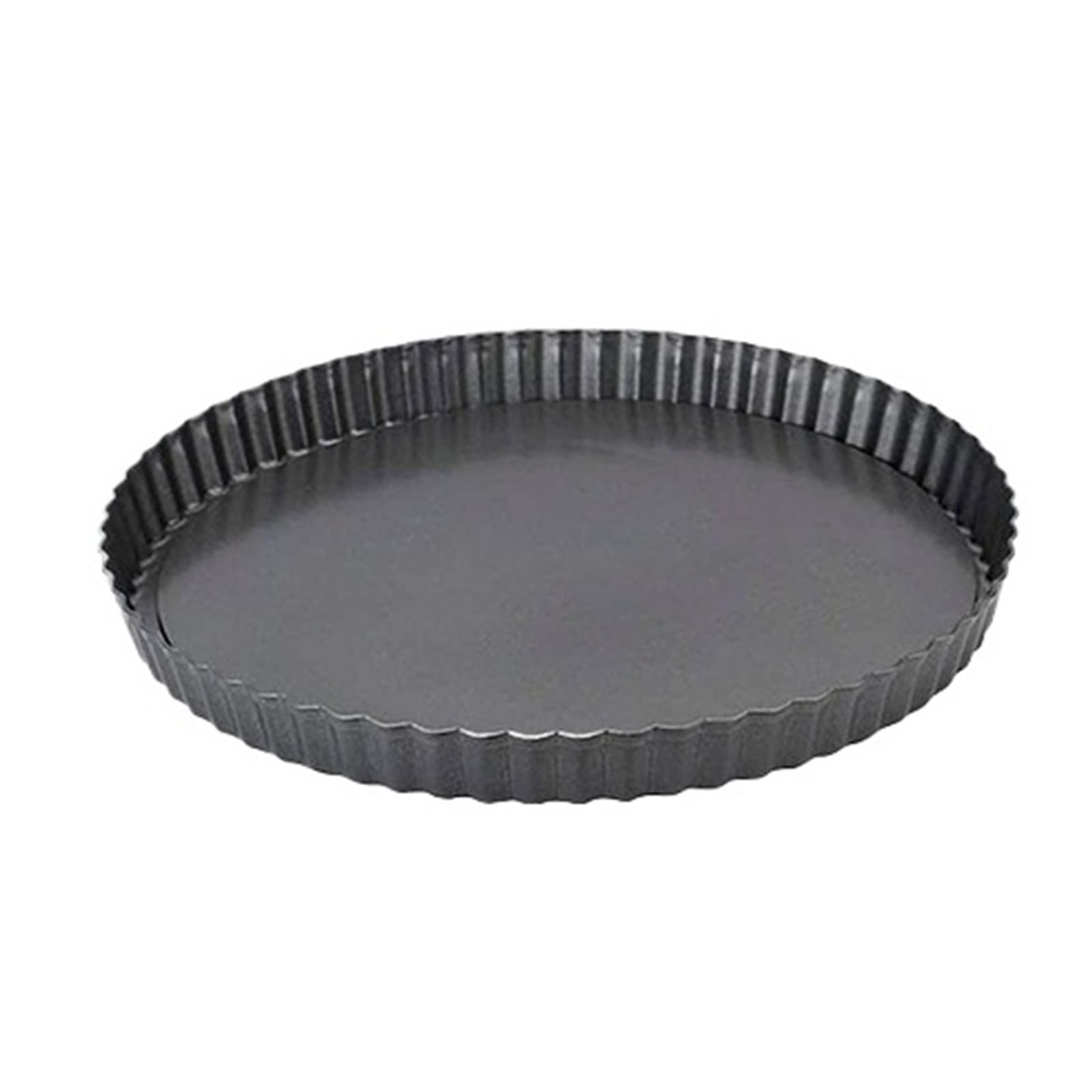Moule à cannelé de 20 à 30 cm, moule à fond amovible antiadhésif, ustensiles de cuisson ronds for quiche, flan, tarte, pizza et gâteaux faits maison(30cm)