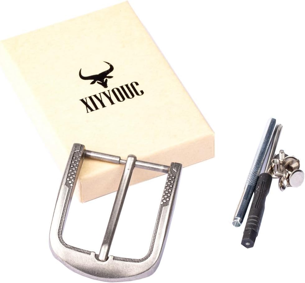 1.5" (40mm) Belt Buckle Men's Replacement Single Prong Buckle Heavy Duty - Image 7