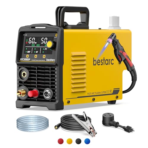Bestarc 50A Plasma Cutter with Pilot Arc & LED Display