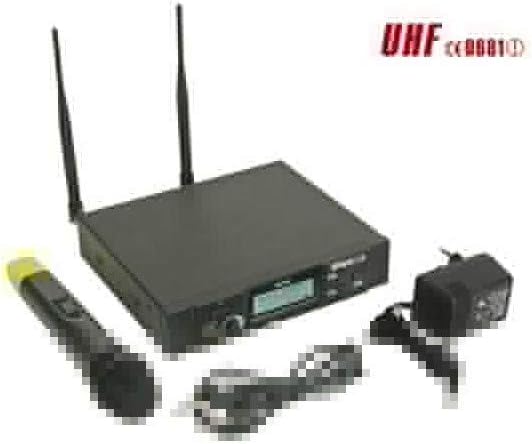 HQ Power MICW42 8-Channel PLL Wireless UHF True Diversity Microphone System with LCD Display