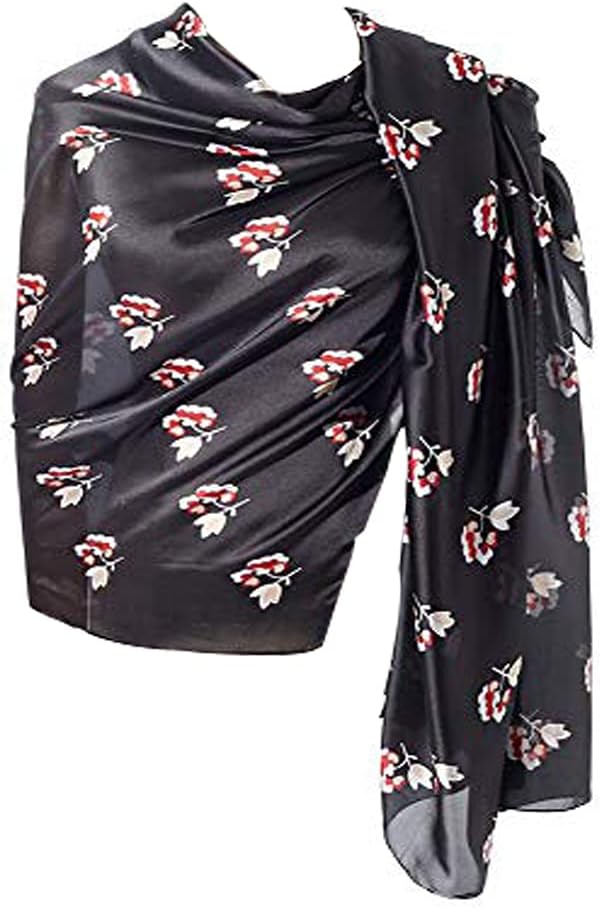 Women's Scarves 100% Silk Long Lightweight Scarfs for women