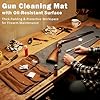 Rush Creek Creations Gun Cleaning Mat – Heavy Duty Waxed Canvas Rifle & Pistol Cleaning Mat, Weather-Resistant Gun Workbench Pad with Handle for Shooting, Hunting & Maintenance #1