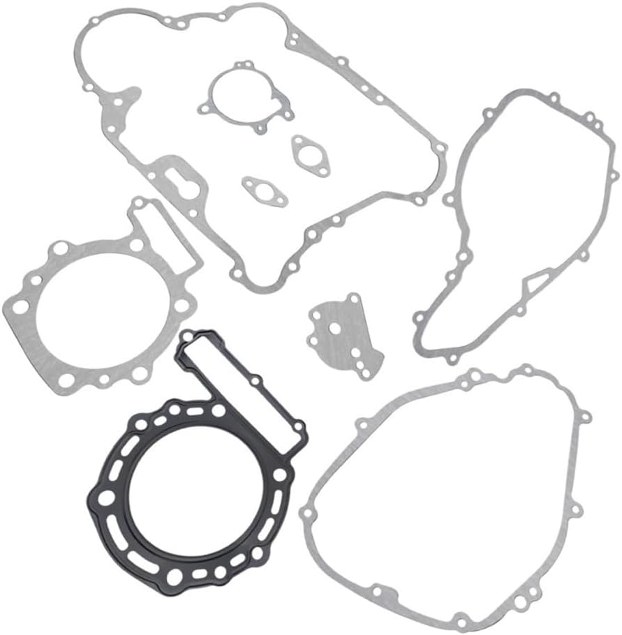 Motorcycle Engine Cylinder Crankcase Clutch Cover Gasket Kits Set Fit For KLR650 KL 650 1987-2010(Generator Case Gaske)