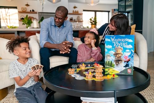 Wandering Towers juego de mesa estrategia para 1-6 jugadores miniatura 4