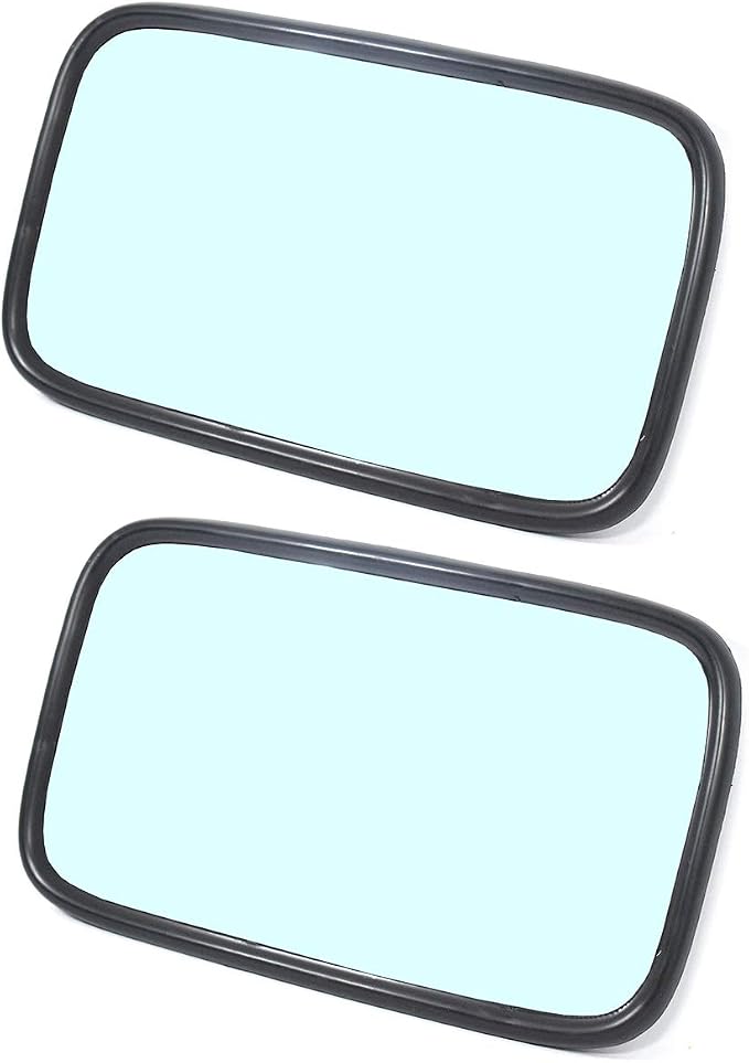 Set Di 2 Specchietti Retrovisori Universali Per Camion E Trattore - Omologati E20 - Dimensioni 250x160mm Con Staffe Metalliche