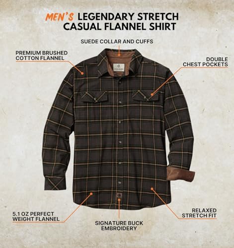 Image of Legendary Whitetails Men's Legendary Flannel Shirt