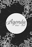  Agenda 2020-2021: Agenda Escolar Floral Flores  primaria Colegio secundaria estudiante semana vista  calendario planificador semanal formal A5  de septiembre de 2020 a septiembre de 2021 niño niña