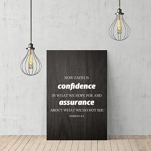 Now Faith Is Confidence décoration pour rompre monotonie mur - 2