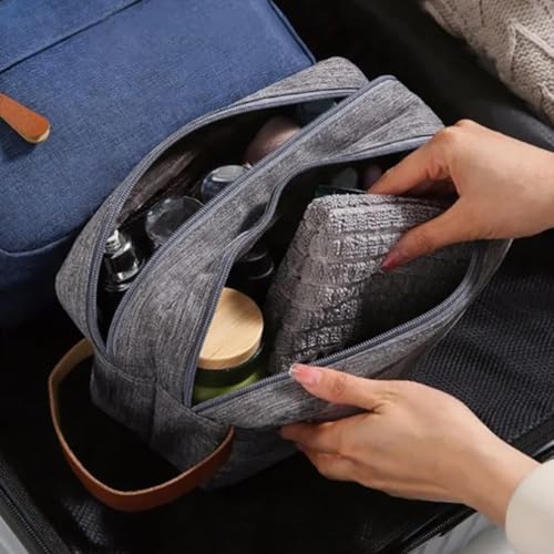 Necessaire Masculina Bolsa Organizadora Viagem Trabalho Estojo Grande - SHACK