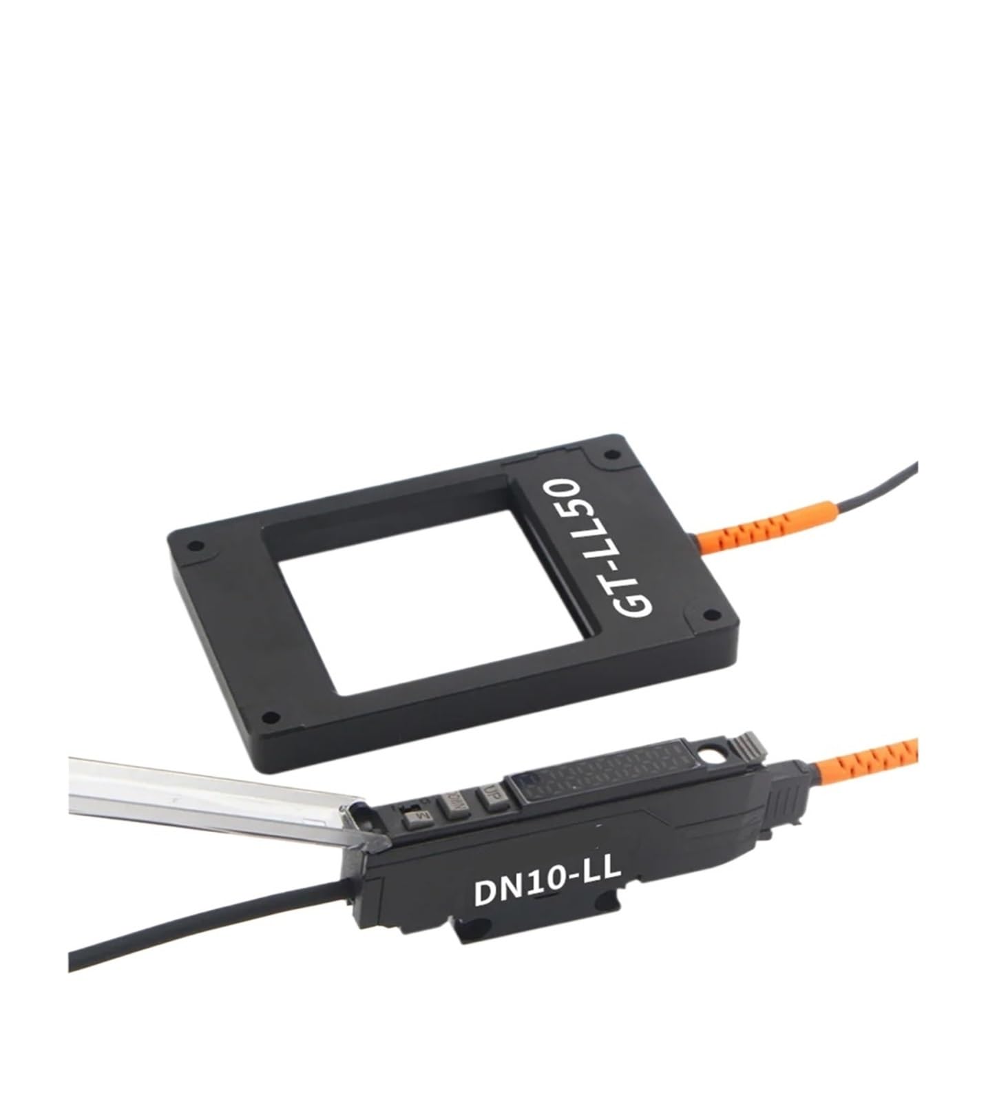 Capteur de fibre optique 50mm pour automatiser le tri de pièces sur convoyeur 12-24V DC