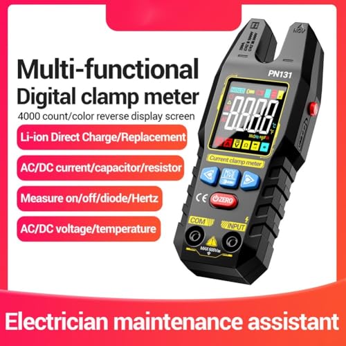 Pince multimètre pour câbles industriels et test de tension AC DC - 7