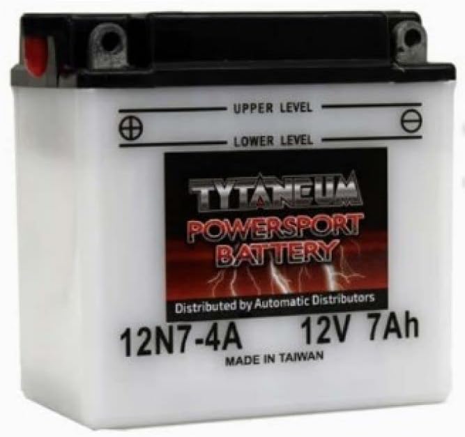 12N5-3BFP TYTANEUM PS BATTERY 12N5-3B, W/ACID