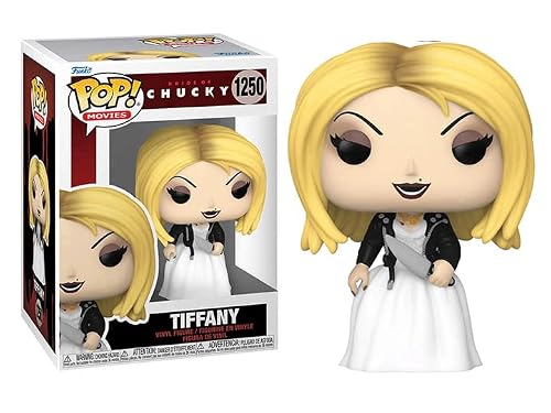 Pop Bride Of Chucky - Tiffany Funko Vinyl Figure (Bundled With Compatible Box Protector Case), Multicolor, 3.75 Inches #TOP1