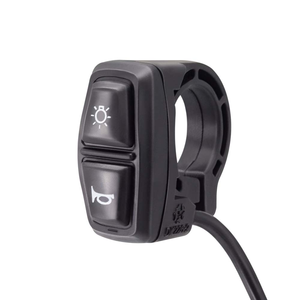 TIORU Kit Luci Posteriori Impermeabile IPX5 per Bici Elettrica Ingresso Altoparlante Incorporato 70 Lux