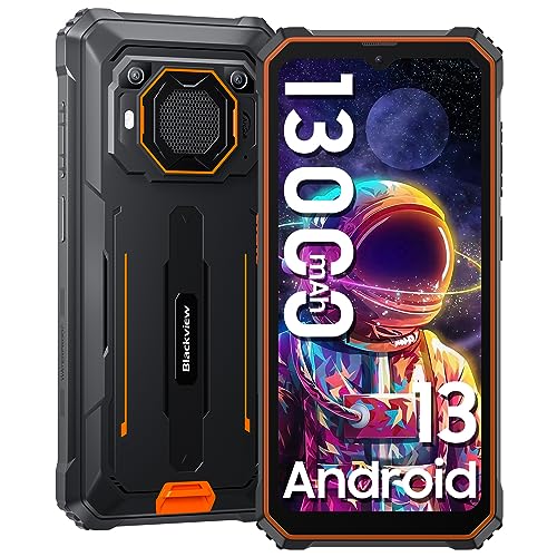 Blackview BV6200(2024) 13000mAh Outdoor Handy Ohne Vertrag, 98db Lautsprecher 6.56' HD+, 64GB/1TB...