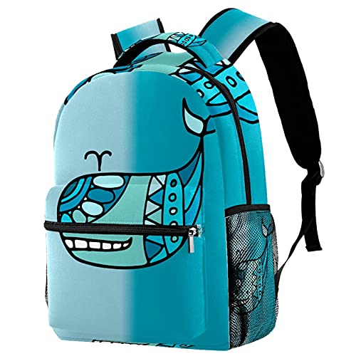 Sac à dos de voyage baleine idéal pour les vacances des filles et garçons