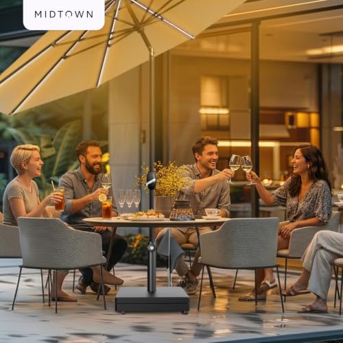 Image of Midtown Umbrellas Core - Umbrella Base with Wheels, Up to 65 lb Capacity