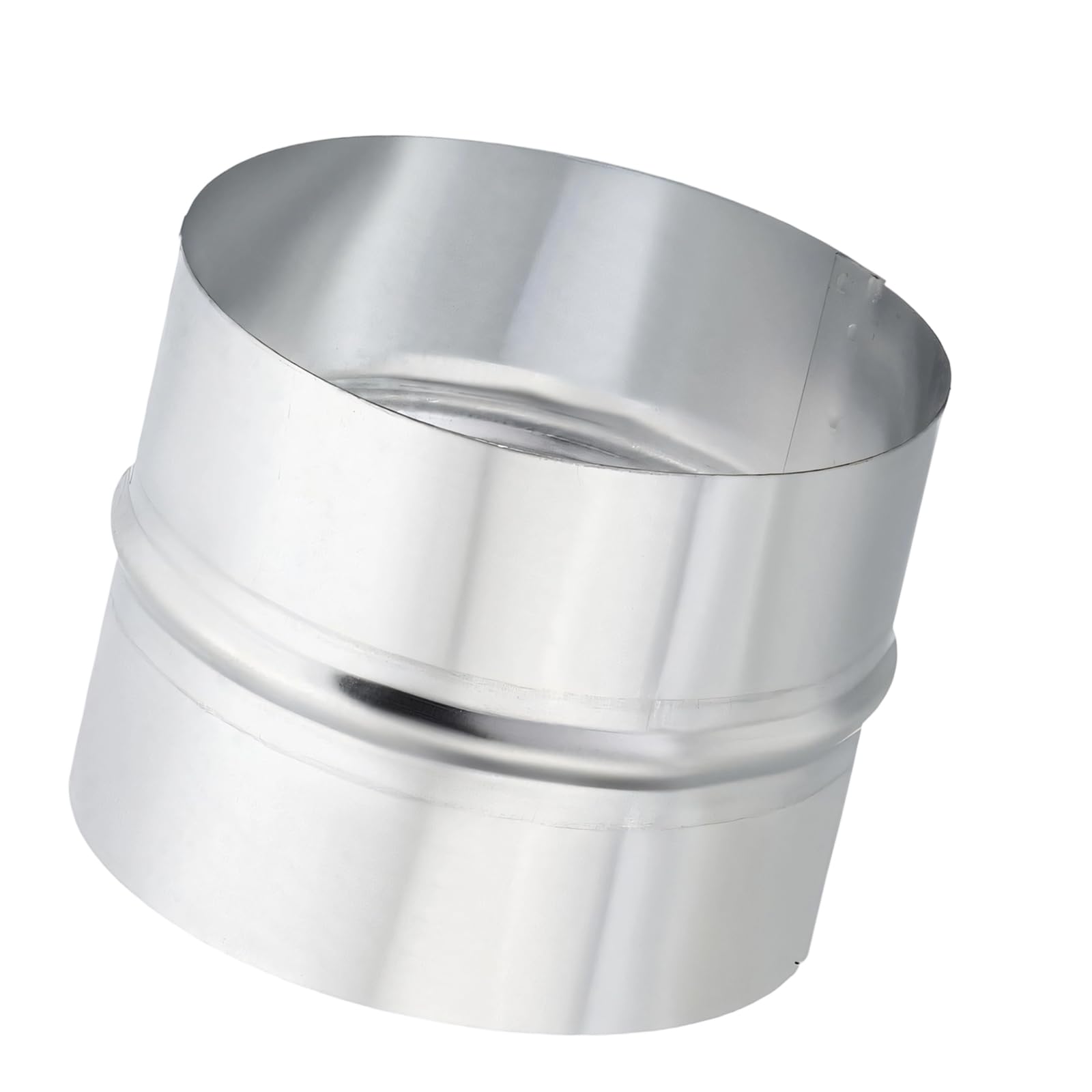 Strength Stainless Metal Round Duct Fitting Perfect for HVAC and Ventilation Applications Dryer Exhaust Hose Connector