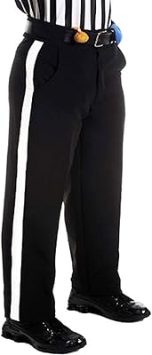 Smitty | FBS-176 | All-New 4-Way Stretch Poly/Spandex Football Pants | Referee (44)