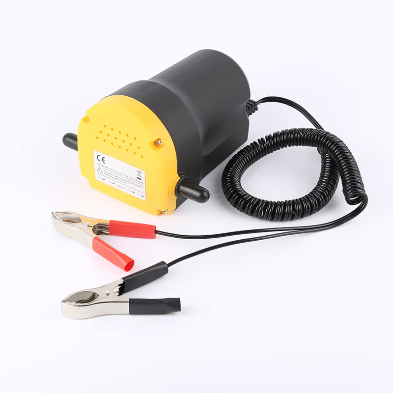 Pompe vidange Huile Moteur,12V 60W Pompe Huile vidange avec Tube,pour l'huile de Moteur et l'huile Diesel, pour Les camions, Les Voitures, Les quads et Autres véhicules