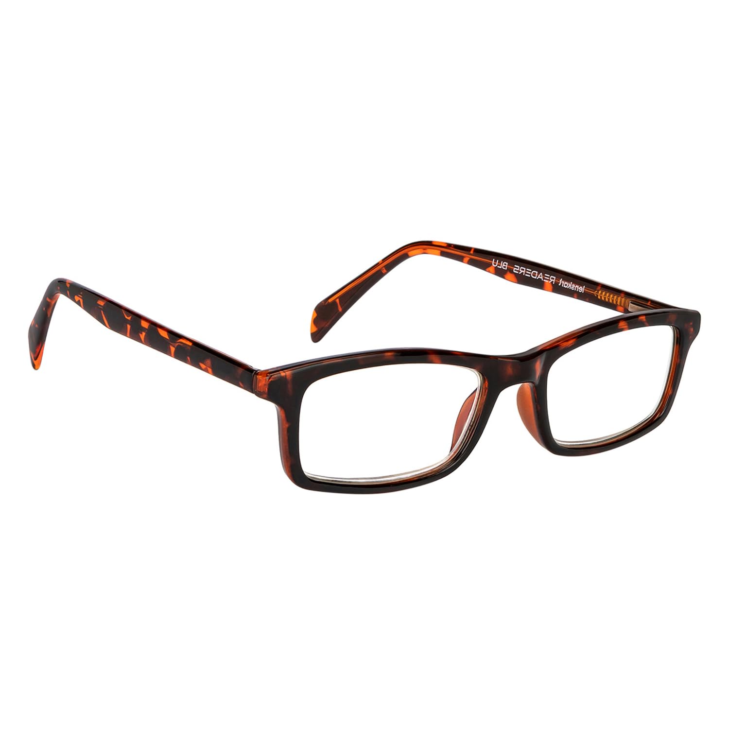 Lenskart READERS | Tortoise Rectangular Full Rim Reading Eyeglasses | For Men & Women | For 2 Power | LR E11058-image-21