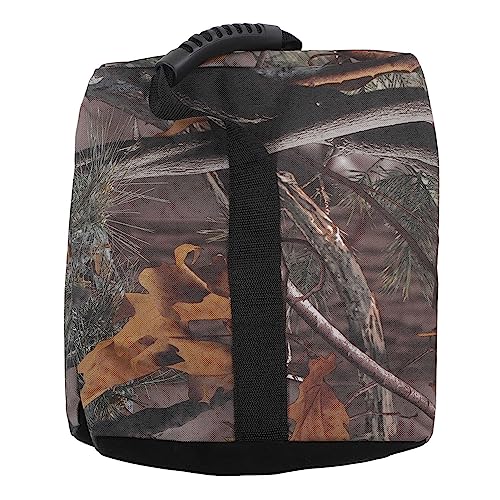 Topyond Leaf Camouflage Shooting Rest Bag - 600D Oxford Cloth, Hard-Wearing Support Sandbag for Precision Shooting