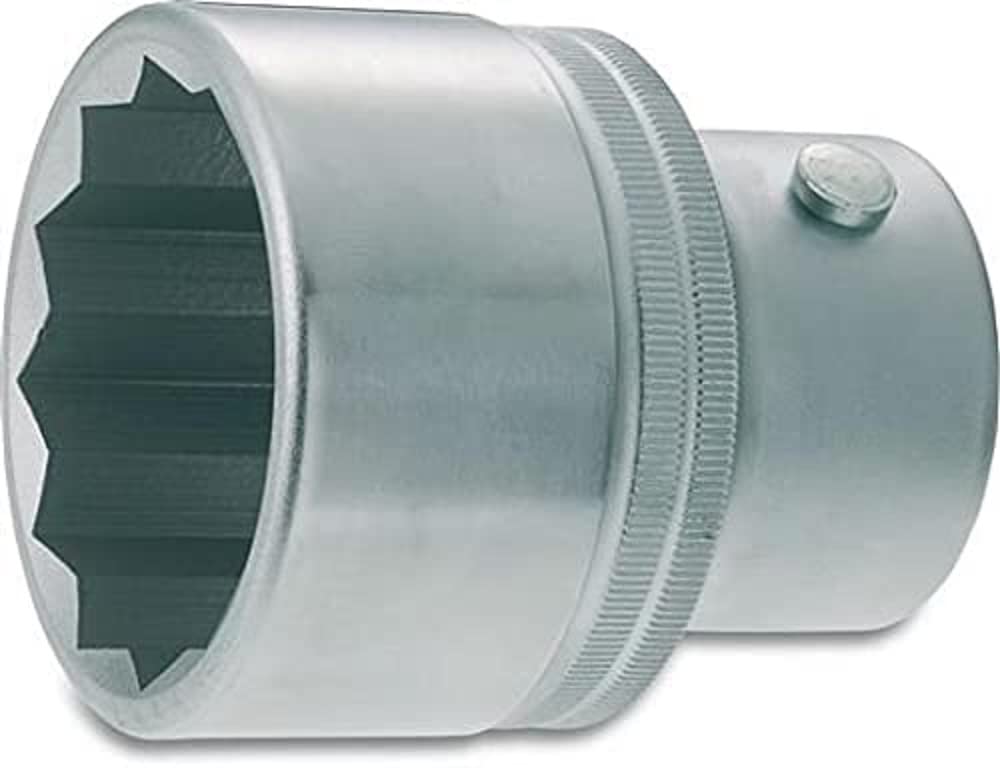 HAZET 1100Z-80 94 mm 12-Point Profile Socket - Chrome-Plated/Polished, 80 mm (Schlüsselweite)