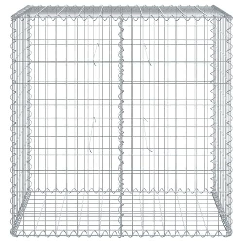 Gavión de hierro galvanizado de 100x50x100 cm para muros de jardín 3