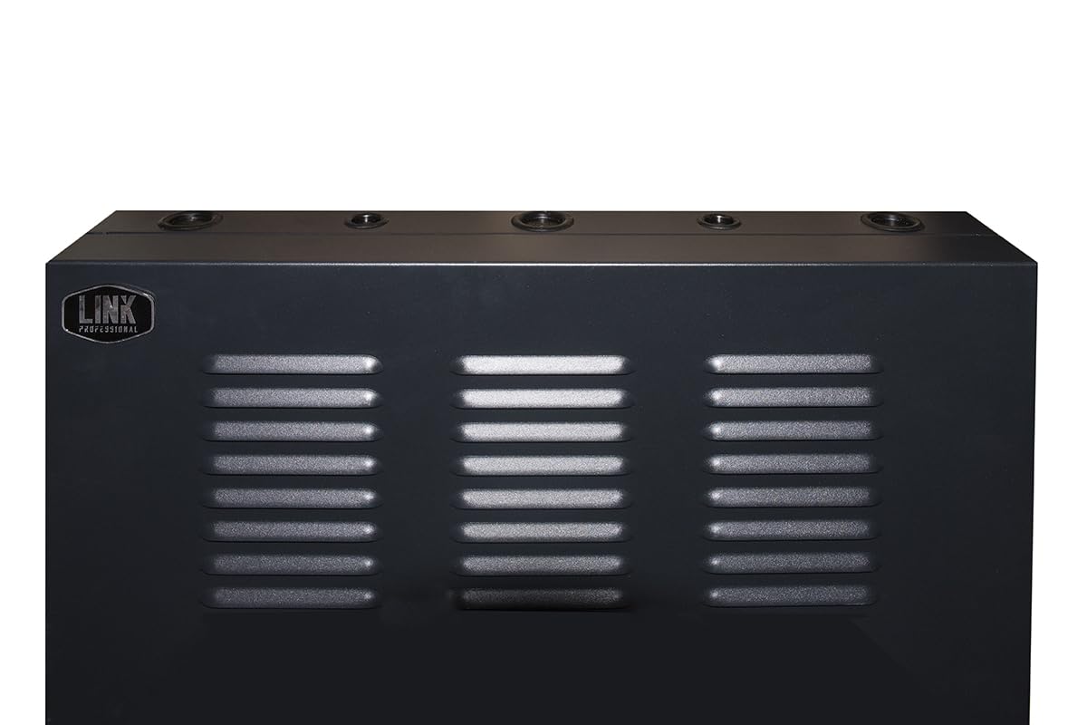 LINK LKBAF2U36 - Armadio Rack da Muro Verticale 2U – 650x1082x115 mm, Nero, per Server Profondi fino a 92 cm