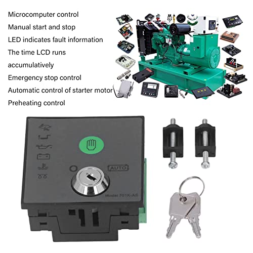 Control Unit Generator Set Diesel Generator Set Controller Module, Automatic Start Stop Control ...