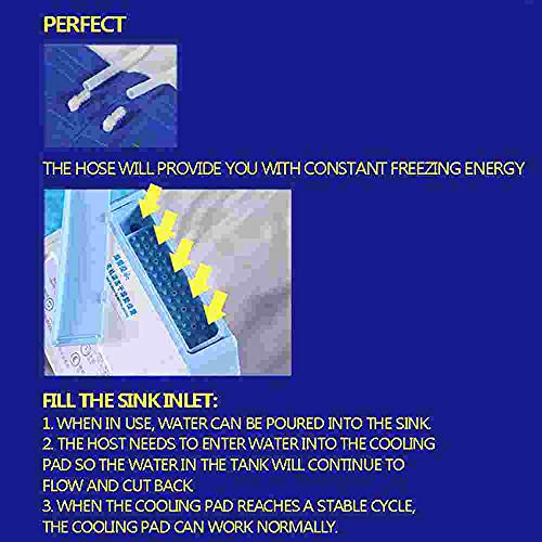 Cooling Mattress Topper, Bed Cooling Mattress Pad To Help You Stay Cool, Silent, Comfortable, Effective Long Lasting Heat Relief,Twin-Size（160×140Cm） #TOP4