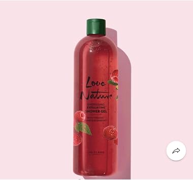 Oriflame Love Nature Enerji Verici Organik Nane Ve Ahududu  zl  Ar nd r c  Du  Jeli, 41496kozmetik