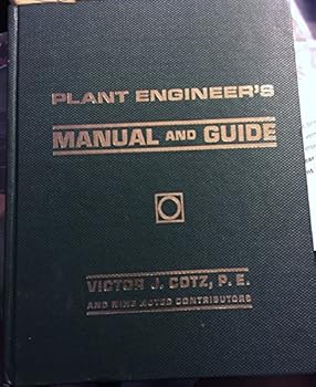Hardcover Plant engineer's manual and guide, Book