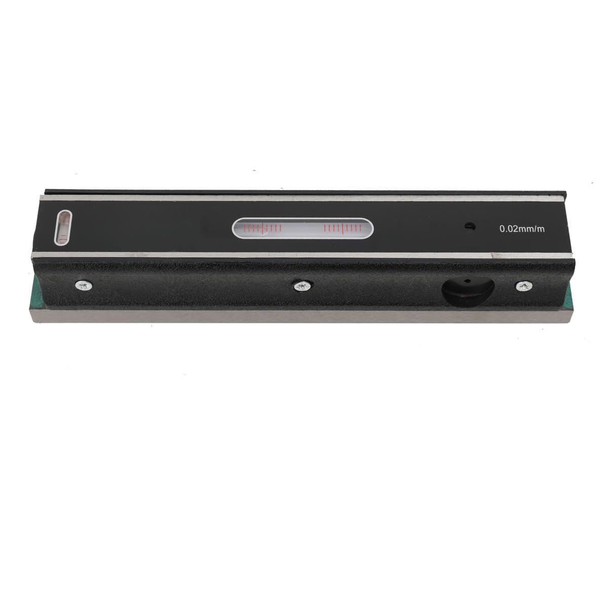 Niveau à eau Mécanique,Niveau à eau Cadre,Niveau à bulle,Niveau à eau de Précision avec Coffret en Bois, Précision : 0,02mm/m,Longueur : 250 mm